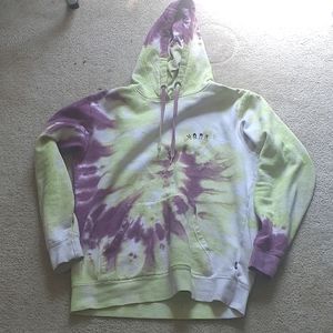 Van's tie dye hoodie